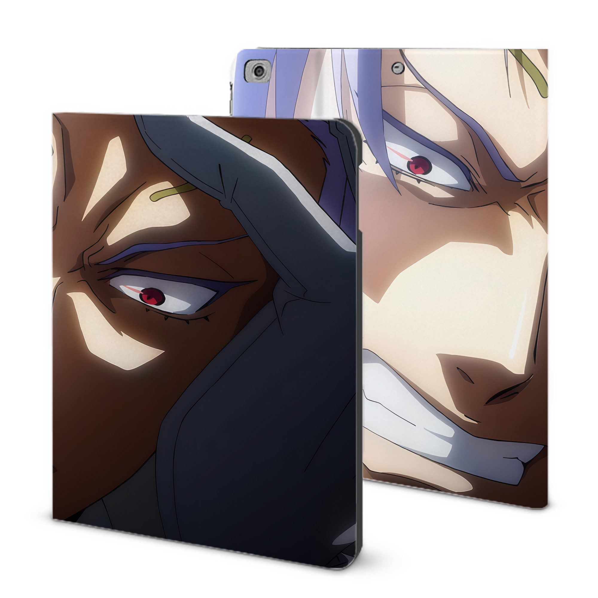 （画像用） 転スラ Regarding Reincarnated to Slime IPad ケース ブック型 PUレザー TPU 耐衝撃 軽量 薄型 ペン収納なし 全面保護 IPad 各モデル対応
